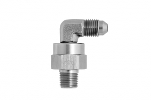 Адаптер П AN03 - П 1/8 NPT, 90°, Wilwood, алюминий, BLACKROCK LAB, AM822-0318NPTSW ― MaxiSport Tuning