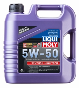 Масло моторное Liqui Moly Synthoil High Tech 5W-50 4L ― MaxiSport Tuning
