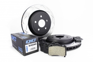 КОМПЛЕКТ ЗАДНИЙ Тормозные диски DBA 42633S T3+колодки DC brakes STR.S JEEP GRAND CHEROKEE SRT8 09->
