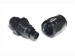 - 6 AN (6AN AN6) фитинг прямой ПАПА, BLACKROCK LAB ЧЁРНЫЙ, A06-001-MA6BK