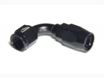 - 6 AN (6AN AN6) фитинг 90°, 20 серия Cutter Style, BLACKROCK LAB ЧЁРНЫЙ, A06-090-2BK