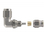 Фитинг мама M10*1,25 под прямой конус, 90°, вращающийся D-03 нерж. сталь, T03-69-M25,  BLACKROCK LAB