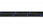 Армированный шланг AN-06/D-06, A80 серия Nylon, BlackRock Lab A806BL (синий маркер)