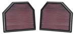 Воздушный фильтр нулевого сопротивления K&N 33-2488 BMW M2; M3 F80; M4; M5 4.4L-V8; (2 шт в коробке)