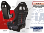 Спортивное сиденье, размер XL, TITAN MAX Sabelt, FIA 8855-1999 до 2027 года, RFSETITANMAXN