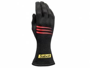 Перчатки для автоспорта Sabelt CHALLENGE TG-3, FIA 8856-2000, чёрный, размер 10, RFTG03NR10 ― MaxiSport Tuning