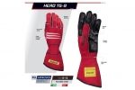 Перчатки для автоспорта Sabelt HERO TG-9, FIA 8856-2000, красный, размер 10, RFTG09RSN10