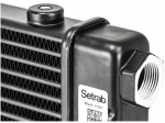 Радиатор масляный 211x136x40; ProLine Slimline SLM (M22x1,5 выход) Setrab, 53-10742, 141-14