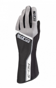 Перчатки для автоспорта SPARCO TRACK KG-3, черный, размер 10, 00255310NR ― MaxiSport Tuning