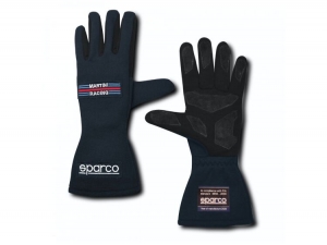 Перчатки для автоспорта SPARCO LAND MARTINI RACING, FIA, темно-синий, размер 10, 001357MR10BM ― MaxiSport Tuning