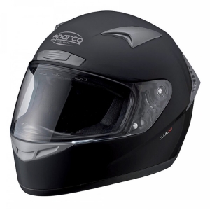 Шлем закрытый SPARCO Club X-1 черный, размер XXL, 0033195NXXL ― MaxiSport Tuning