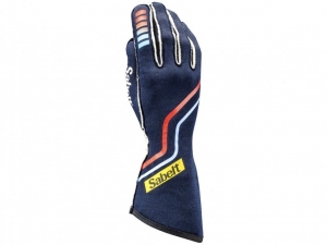 Перчатки для автоспорта Sabelt HERO TG-10, FIA 8856-2018 до 2031 года, синий, размер 09, RFTG10BL09 ― MaxiSport Tuning