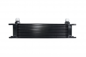 Радиатор масляный 10 рядов; 330 mm ширина; STD (10-AN выход) BLACKROCK LAB, URB-410  ― MaxiSport Tuning