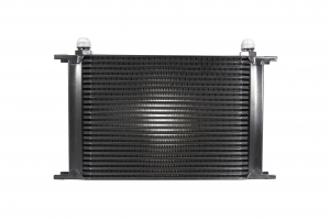 Радиатор масляный 25 рядов; 330 mm ширина; STD (10-AN выход) BLACKROCK LAB, URB-425  ― MaxiSport Tuning