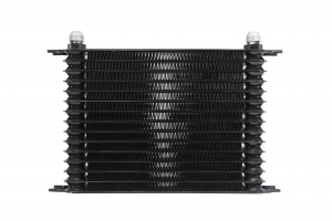 Радиатор масляный 15 рядов; 340 mm ширина; HT (10-AN выход) BLACKROCK LAB, URH-315 ― MaxiSport Tuning
