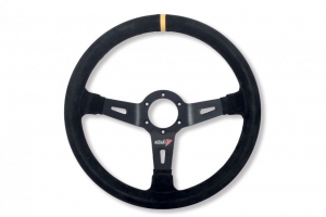 Руль, замша, диаметр 350 mm, вылет 90 mm, Atech Racing ATVO0102 ― MaxiSport Tuning
