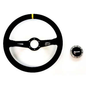 Руль, замша, диаметр 350 mm, вылет 90 mm, Toorace STAGE TR1101010302 ― MaxiSport Tuning