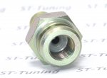 Фитинг мама M10*1 под прямой конус, под ключ 19mm D-03 сталь 758-03-31P, Goodridge