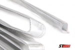 Термоизоляция шлангов и проводов 15mm цена 1м, Al+Fiberglass, Wire Shield, Thermal Division TDWH0510