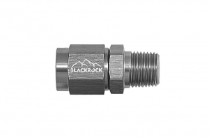 Адаптер М AN04 - П NPT1/8", алюминий, BLACKROCK LAB, AN951-04-18NPT ― MaxiSport Tuning