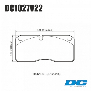 Колодки тормозные DC1027R22 DC Brakes Street HD+, перед. система STOPTECH HD TOYOTA LC200 / LX570 ― MaxiSport Tuning