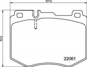 Колодки тормозные DC1796P18 DC brakes STREET STR.S+, перед MB GLC X253; E W213; CLS C257 ― MaxiSport Tuning