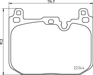 Колодки тормозные DC1875P15 DC Brakes Street STR.S+ перед MINI JCW F56, F54, F60; BMW 1 F40 M135iX; ― MaxiSport Tuning