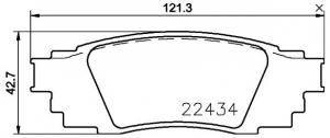 Колодки тормозные DC1879V14 DC brakes Street STR.S, задние TOYOTA CAMRY V70; LEXUS ES300h; RX ― MaxiSport Tuning