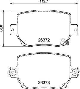 Колодки тормозные DC9053E16 DC Brakes RT.2 задние TESLA Model 3, Model Y Тормоза Performance (SPORT) ― MaxiSport Tuning