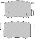 FERODO FCP956H DS2500 Колодки зад для HONDA CIVIC Type-R 2001-2007 / S2000 / ACCORD / INTEGRA Type-R