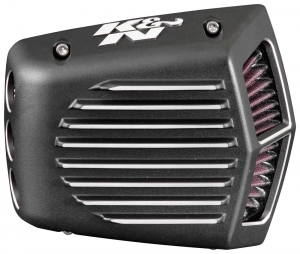 Фильтр нулевого сопротивления K&N RK-3950 STREET METAL INTAKE SYSTEM; SHAKER BLK H/D SOFTAIL/DYNA FI